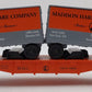 Lionel 6-52187 O Gauge Madison Hardware Flatcar w/ Piggyback Vans EX/Box