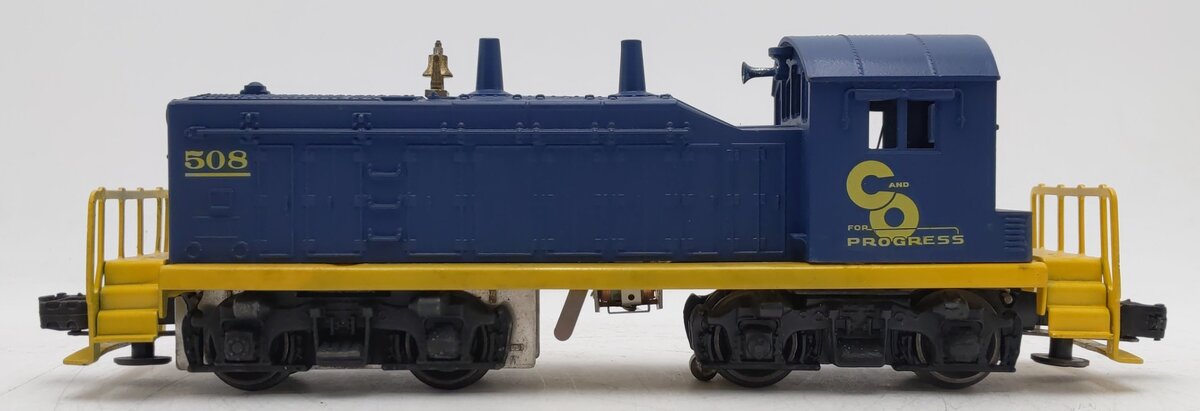 Lionel 624 Vintage O Gauge Custom C&O NW-2 Powered Diesel Locomotive #508