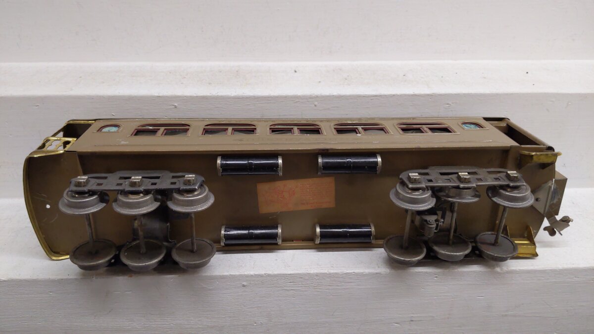 Lionel 490 Vintage Standard Gauge Tinplate Observation Car VG