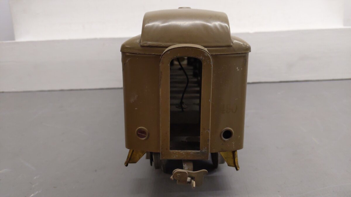 Lionel 490 Vintage Standard Gauge Tinplate Observation Car VG