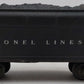 Lionel 6020W Vintage O Lionel Lines Whistling Tender VG/Box