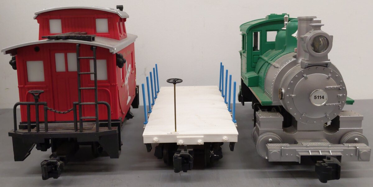 Lionel 8-81004 North Pole Railroad G Gauge Steam Train Set EX/Box