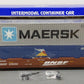 USA Trains R17137 G Scale BNSF Intermodal Container Car w/ 2 Containers NIB