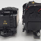 MTH 20-3356-1 CNJ 4-6-0 Camelback Steam Loco w/PS2 (Hi-Rail Wheels) #774 LN/Box