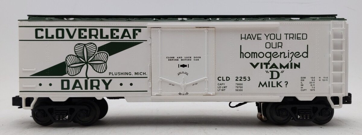 MTH 20-94037 O Cloverleaf Operating Reefer Car #2253 LN/Box