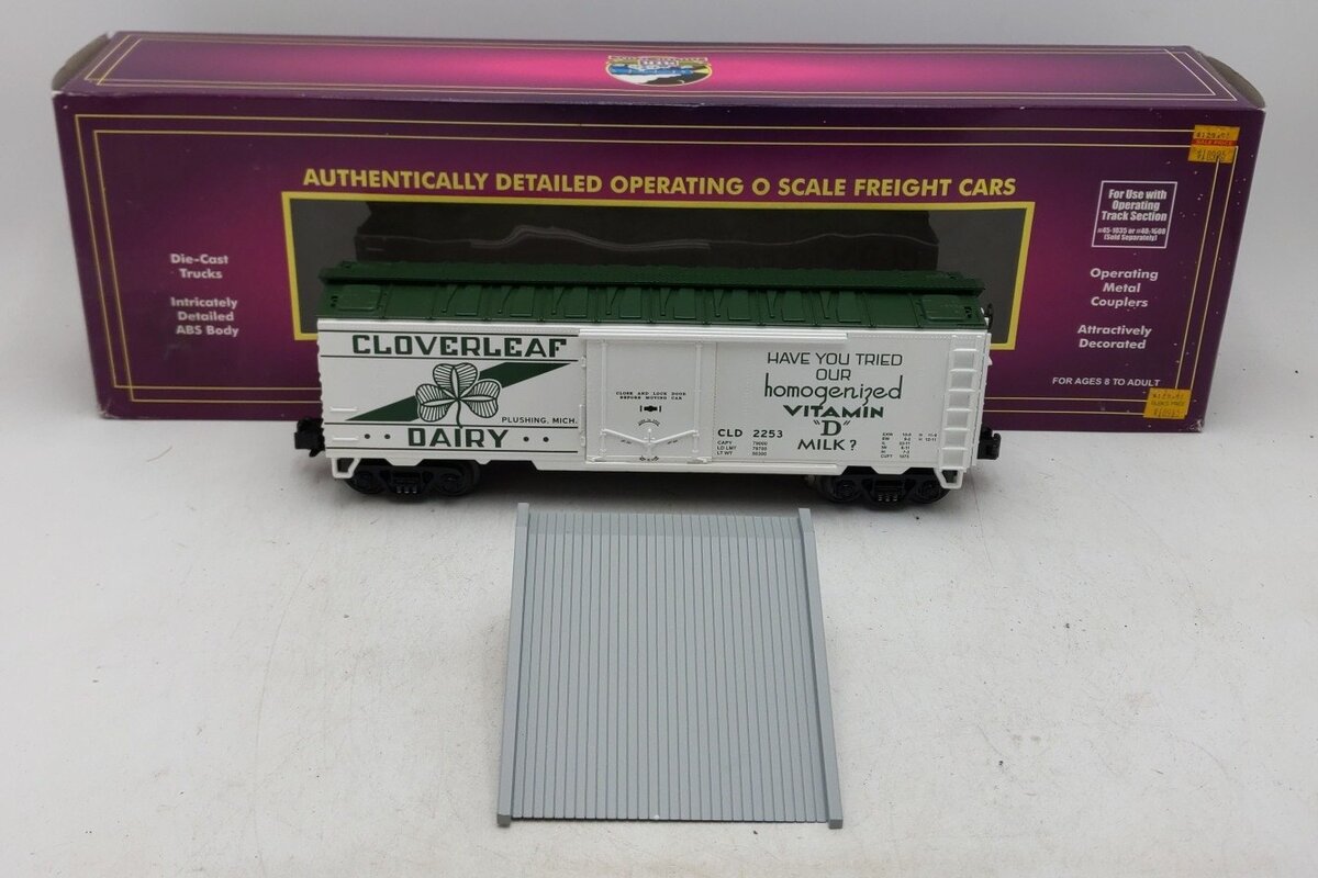 MTH 20-94037 O Cloverleaf Operating Reefer Car #2253 LN/Box
