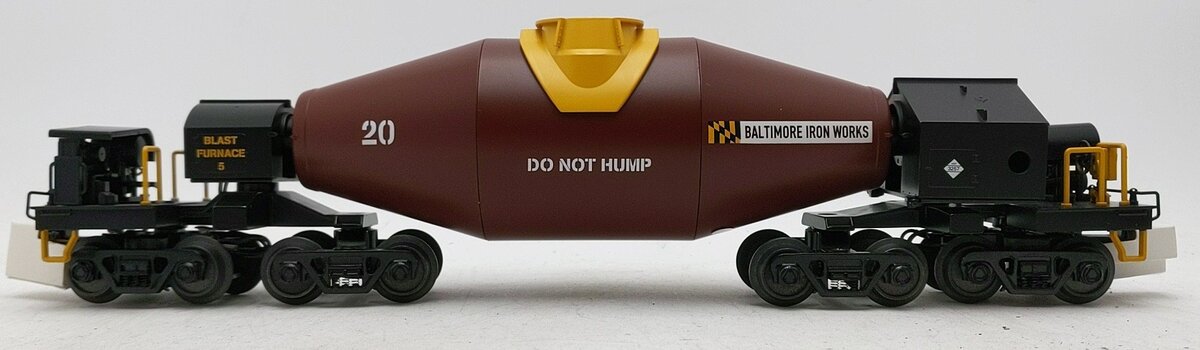 MTH 20-98789 O Gauge Baltimore Iron Works Hot Metal Car #20 LN/Box