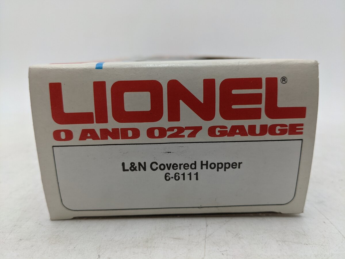 Lionel 6-6111 O Gauge Louisville & Nashville Gray Covered Hopper EX/Box