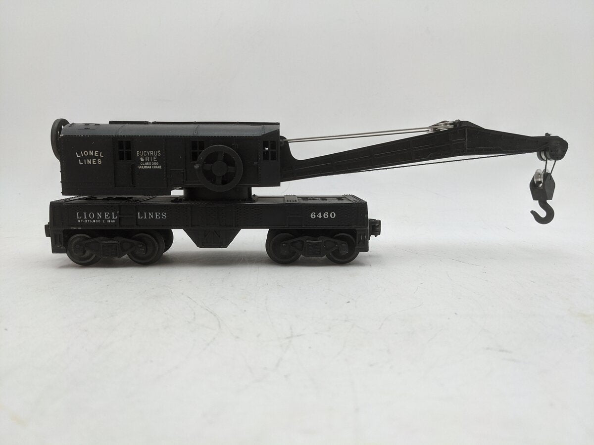 Lionel 6460 Vintage O Bucyrus Erie Crane Car EX/Box