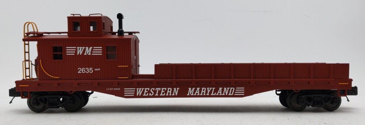 MTH 20-98751 O Scale Western Maryland Crane Tender #2638 LN/Box