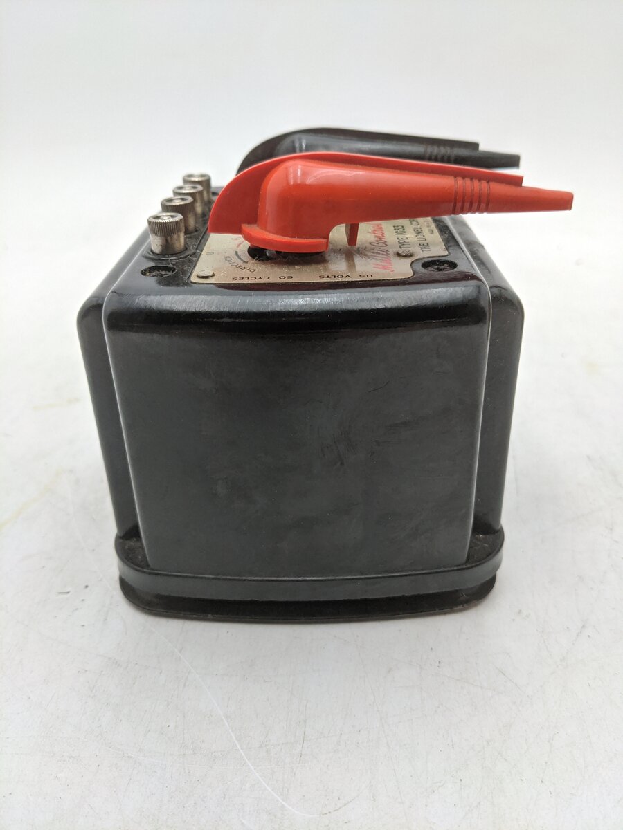 Lionel 1033 Vintage O 90 Watt Transformer w/ Whistle VG/Box