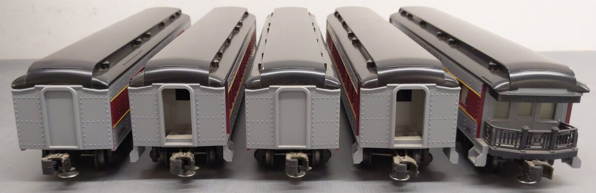 Williams 2510 O Gauge Erie Lackawanna 5-Car Madison Passenger Set EX/Box
