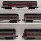 Williams 2510 O Gauge Erie Lackawanna 5-Car Madison Passenger Set EX/Box