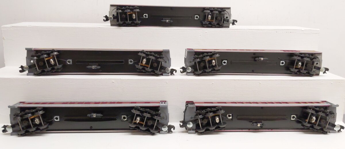 Williams 2510 O Gauge Erie Lackawanna 5-Car Madison Passenger Set EX/Box