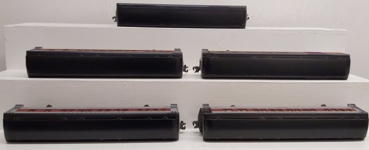 Williams 2510 O Gauge Erie Lackawanna 5-Car Madison Passenger Set EX/Box
