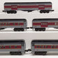 Williams 2510 O Gauge Erie Lackawanna 5-Car Madison Passenger Set EX/Box