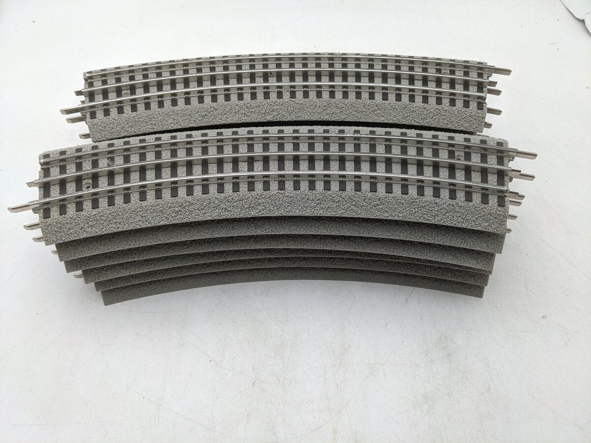 Lionel 6-12043 O FasTrack O48 Curved Track Sections (12) EX