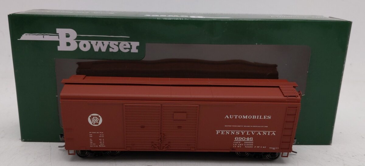Bowser 41041 HO Pennsylvania Class X31a Round-Roof Double-Door Boxcar #69046