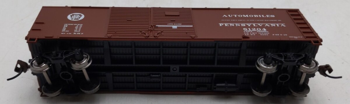 Bowser 40274 HO Pennsylvania 40' Turtle Roof Double Door  Box Car #81204 LN/Box
