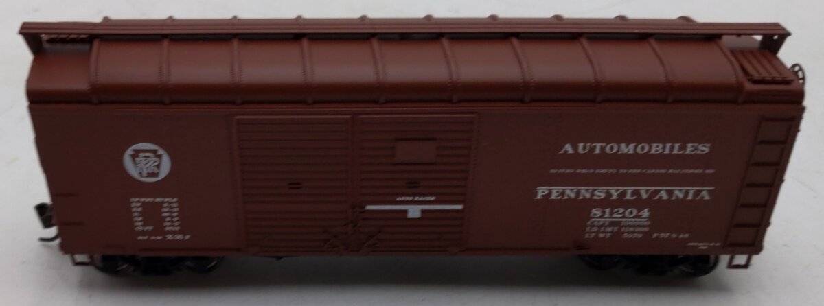 Bowser 40274 HO Pennsylvania 40' Turtle Roof Double Door  Box Car #81204 LN/Box