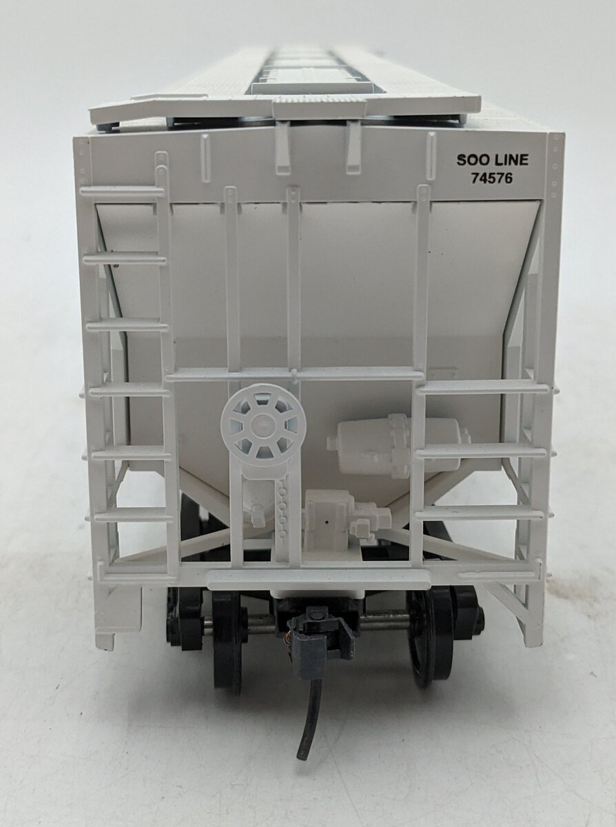 Weaver O Scale SOO Line 3-Bay Covered Hopper #74576 (2-Rail) VG
