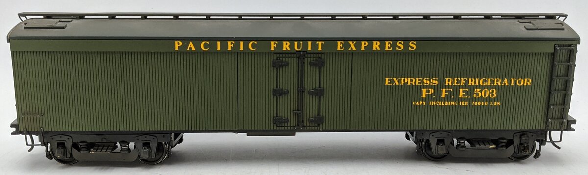 O Scale Pacific Fruit Express Refrigerator Car #503 (2-Rail) - Painted