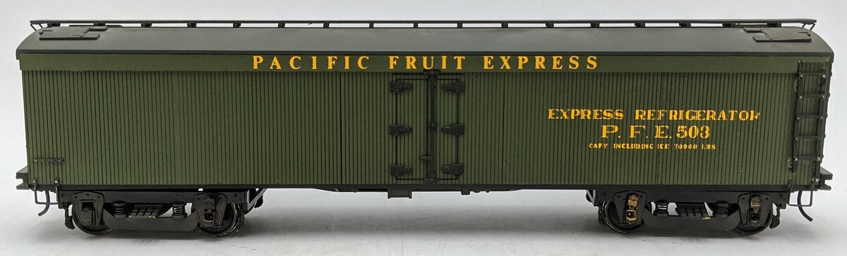 O Scale Pacific Fruit Express Refrigerator Car #503 (2-Rail) - Painted
