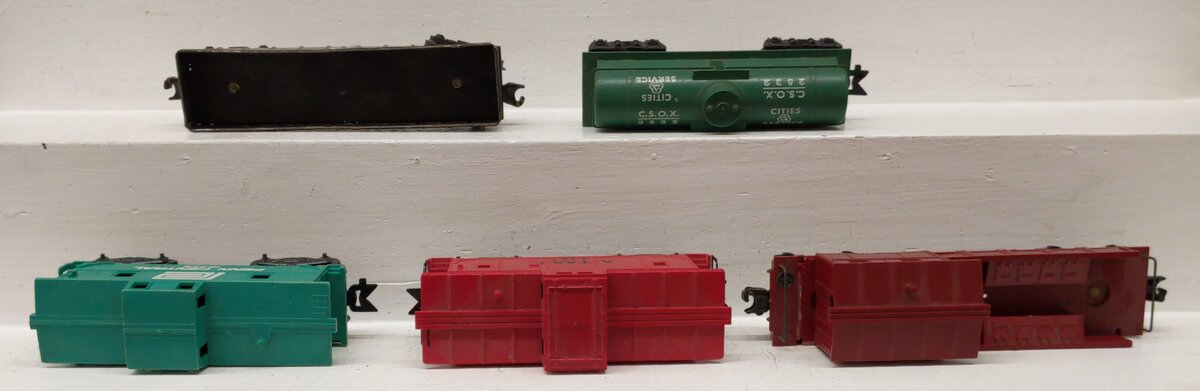 Marx 2532, 4427, 18326, 17899, 5586 Vintage O Freight cars [5] VG