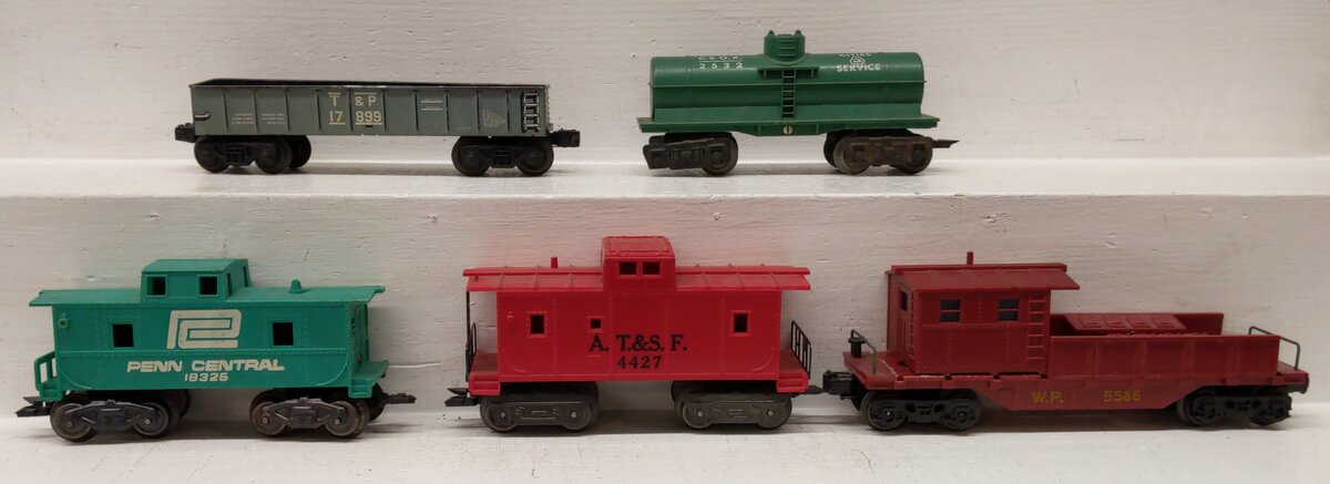 Marx 2532, 4427, 18326, 17899, 5586 Vintage O Freight cars [5] VG