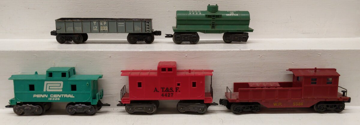 Marx 2532, 4427, 18326, 17899, 5586 Vintage O Freight cars [5] VG