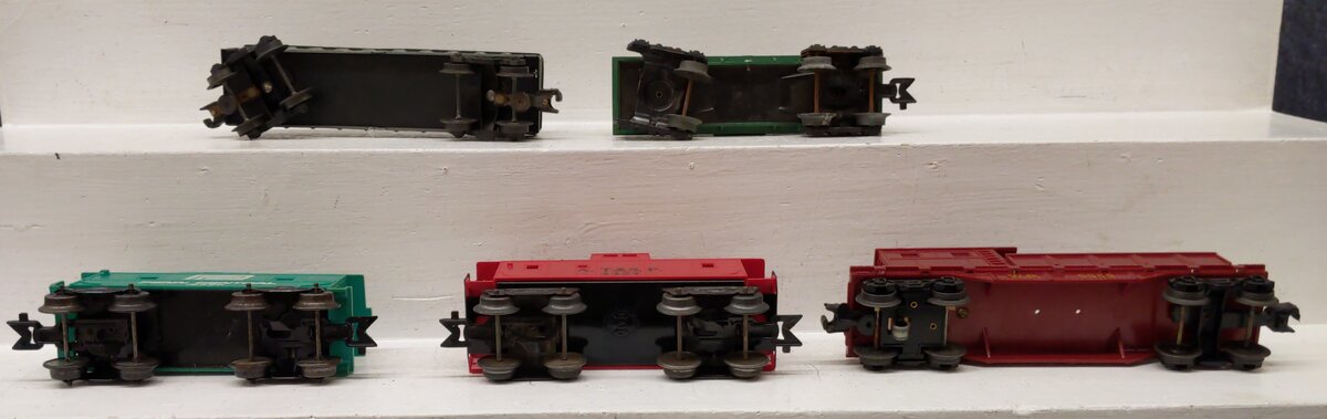 Marx 2532, 4427, 18326, 17899, 5586 Vintage O Freight cars [5] VG