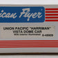 American Flyer 6-48909 S Scale Union Pacific "Harriman" Vista Dome Car #8909 LN/Box