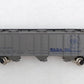 Bachmann 73661 N Scale Wabash 3-Bay Covered Hopper #32985 EX
