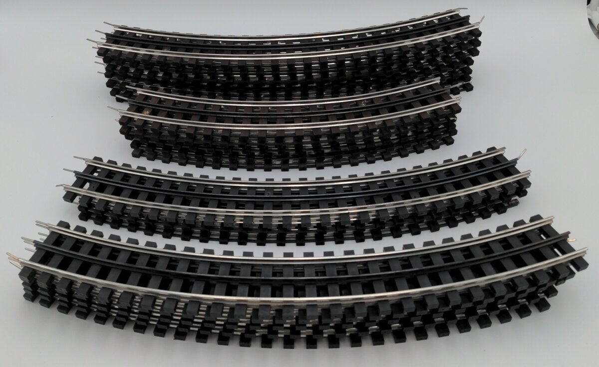 Gargraves Assorted O Scale Curved Track Sections [20] VG