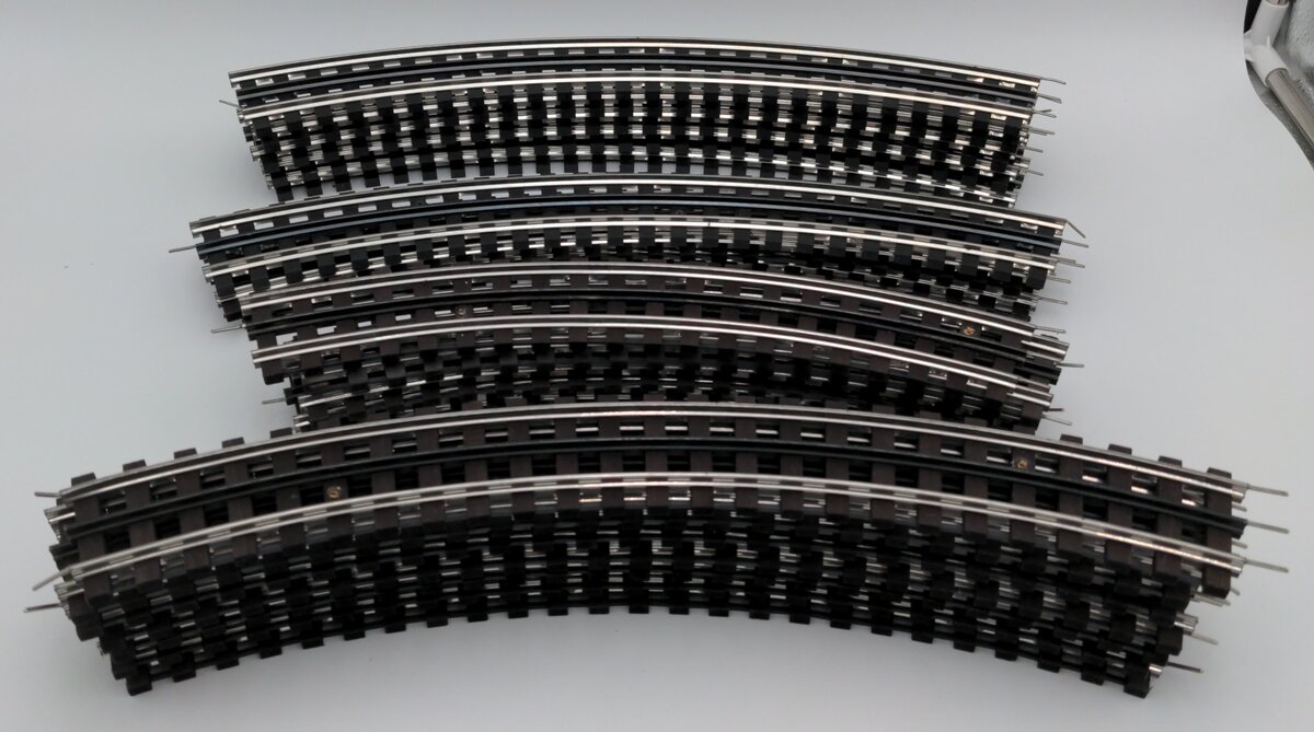 Gargraves Assorted O Scale Curved Track Sections [20] VG