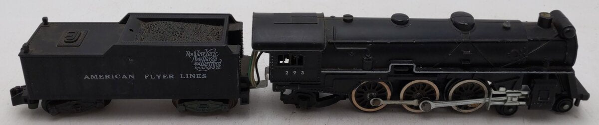 American Flyer 293 Vintage S NY, NH & Hartford 4-6-2 Steam Locomotive & Tender EX