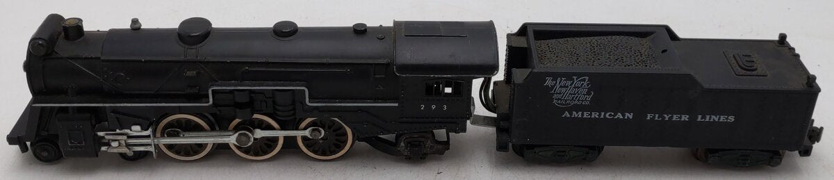 American Flyer 293 Vintage S NY, NH & Hartford 4-6-2 Steam Locomotive & Tender EX
