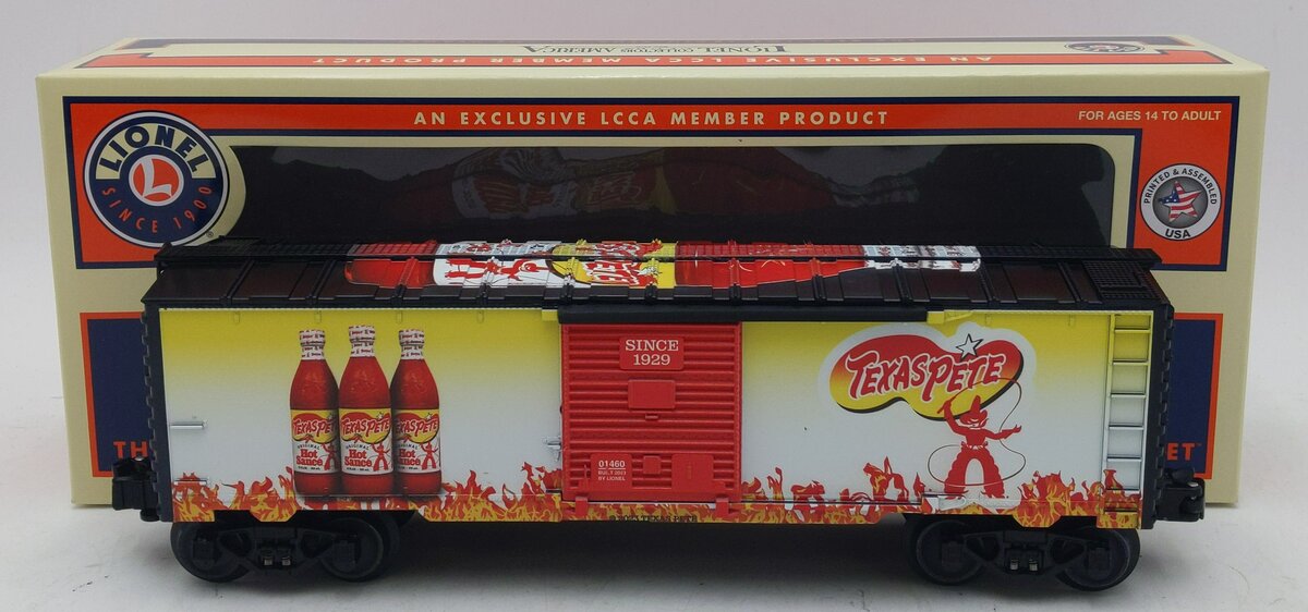 Lionel 2301460 O Gauge LCCA Texas Pete Boxcar #04160 NIB