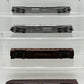 Con-Cor HO Scale Assorted PRR & ACL Passenger Cars [5] VG/Box