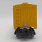 Lionel 6656 Vintage O Lionel Lines Yellow Stock Car VG