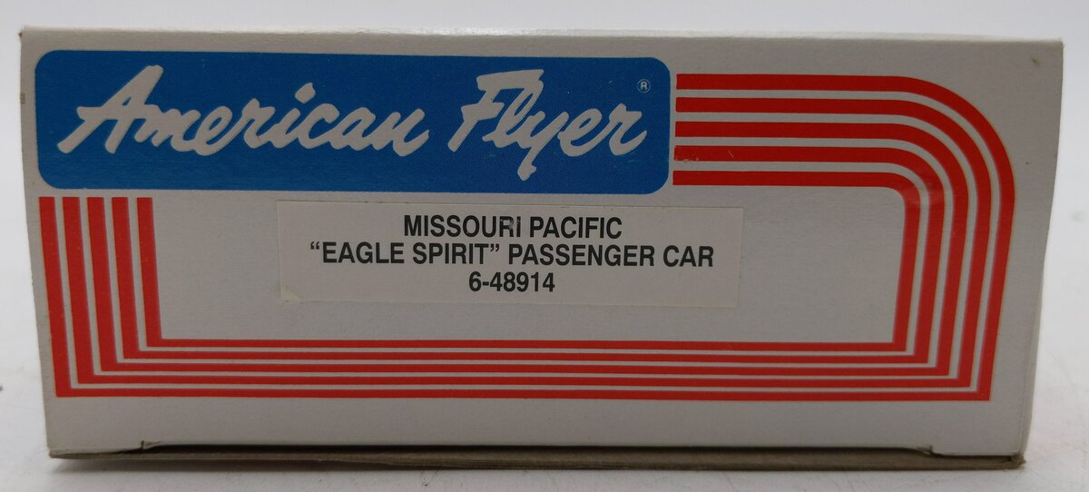 American Flyer 6-48914 S Gauge Missouri Pacific Eagle Spirit Passenger Car #8914 EX/Box