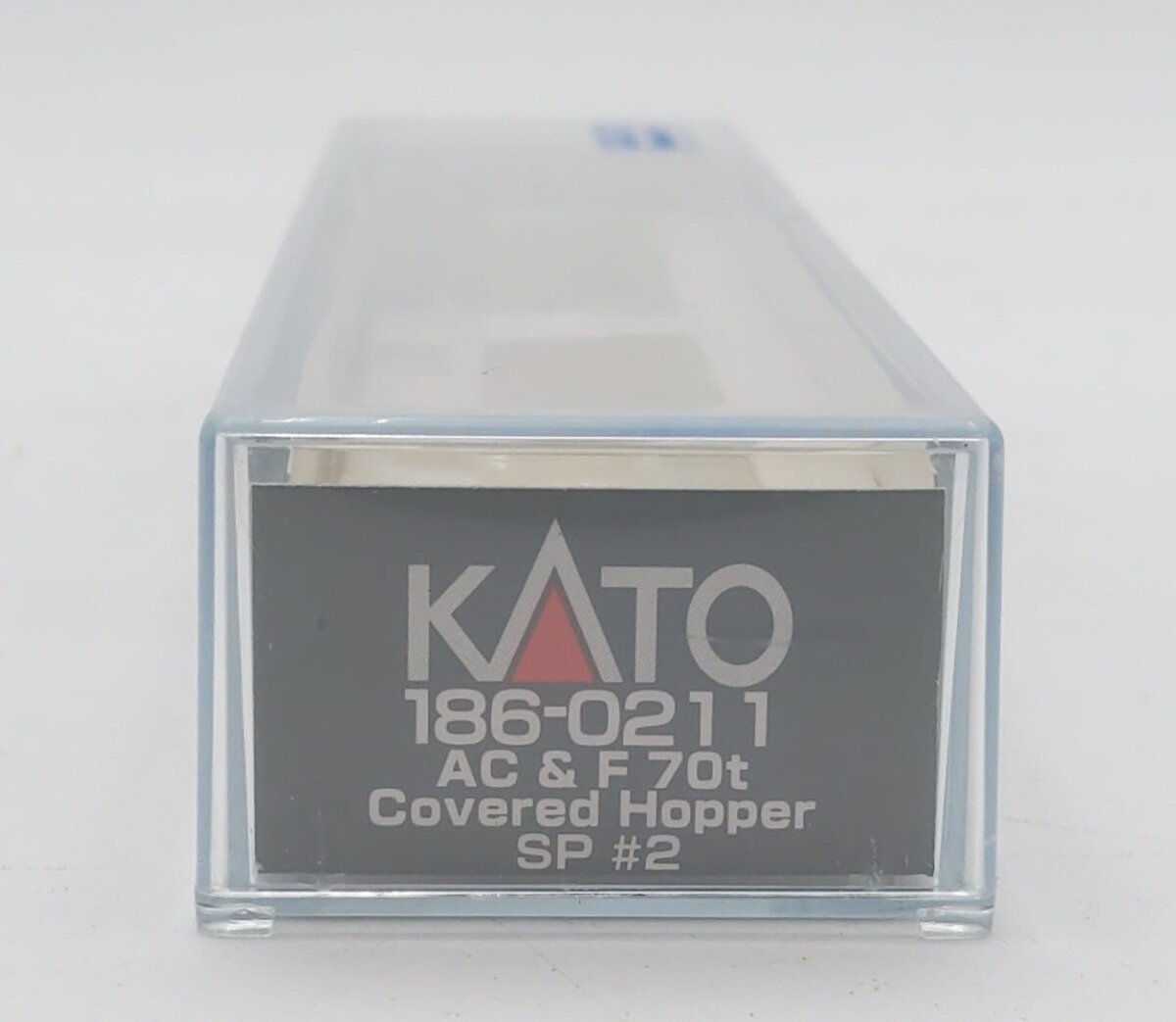 Kato 186-0211 N Scale Southern Pacific AC&F 70 Ton Covered Hopper (Set of 2)