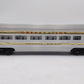 Lionel 2521 Vintage O President McKinley Gold Stripe Aluminum Observation Car VG