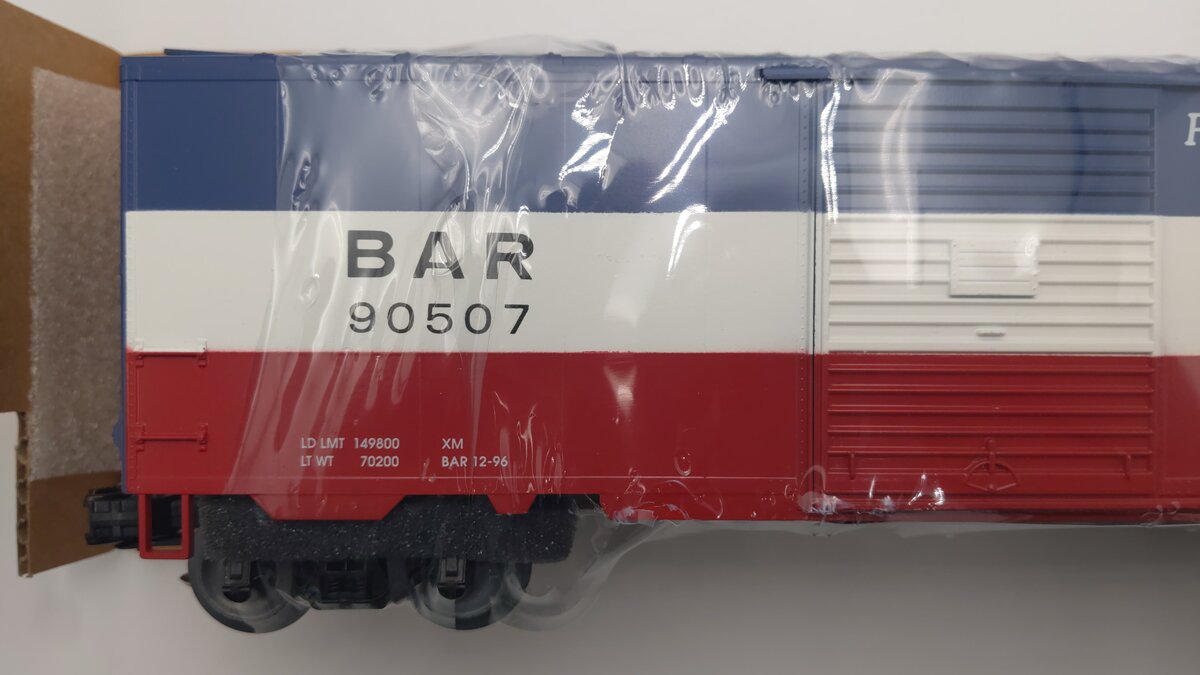 Weaver U2123 O Gauge State of Maine/Bangor & Aroostock PS-1 Boxcar #90507 LN/Box