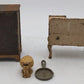 Hubley Vintage Cast Iron Stove, Fridge, Skillet, and Toilet
