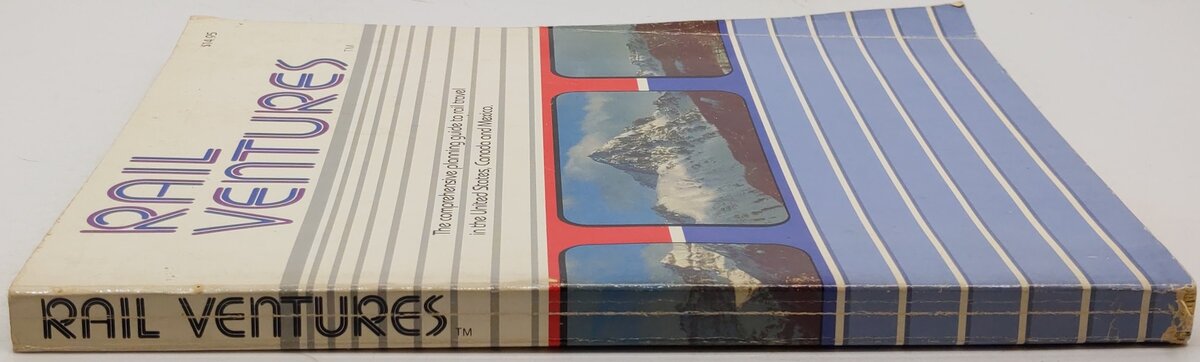 Rail Ventures Hardcover Book By Jack W. Swanson VG
