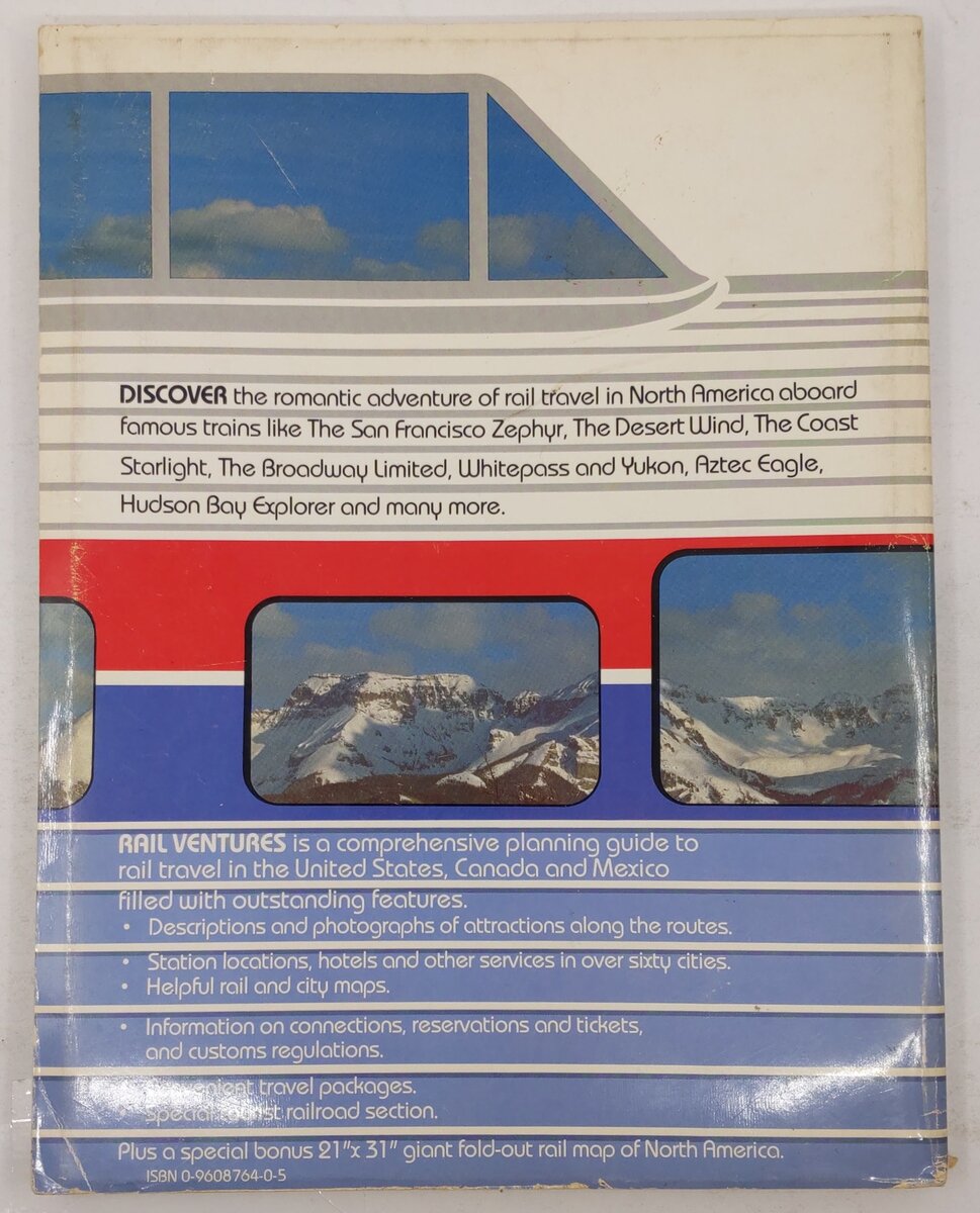 Rail Ventures Hardcover Book By Jack W. Swanson VG
