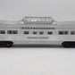 Lionel 2532 Vintage O Lionel Lines Silver Range Aluminum Vista Dome Car