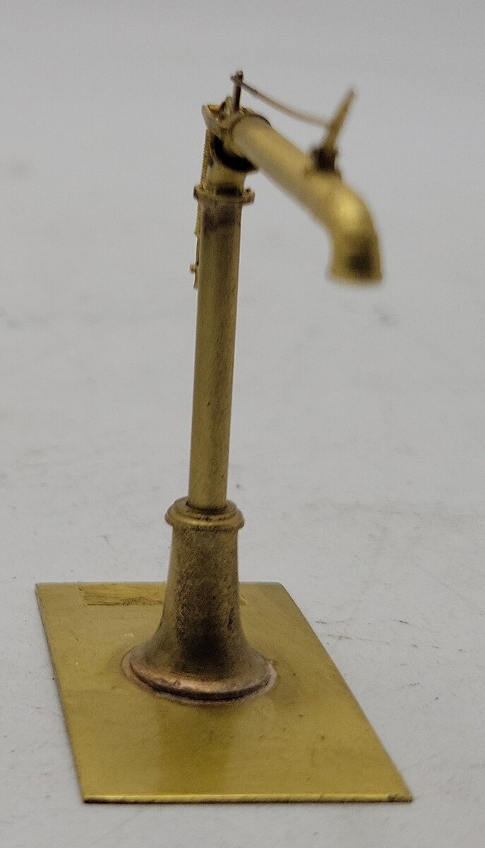 Overland 2110 BRASS HO Scale Anderson Adjustable Spout w Ball Joint EX/Box
