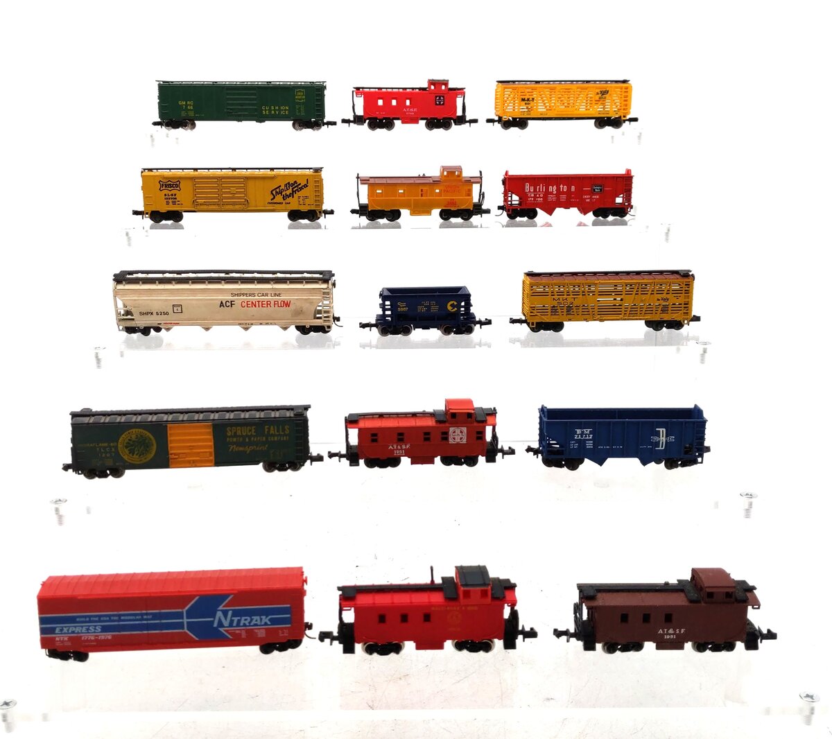 Atlas & Other N Scale Assorted Freight Cars [15] VG